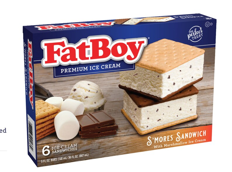 New Freeze Dried Fat Boy Smores Ice Cream Sandwich Bites Etsy
