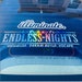 Endless Nights JDM Decal Sticker (Bumper sticker, windshield sticker, car decal, stance, motivation, window, laptop, tumblers) 