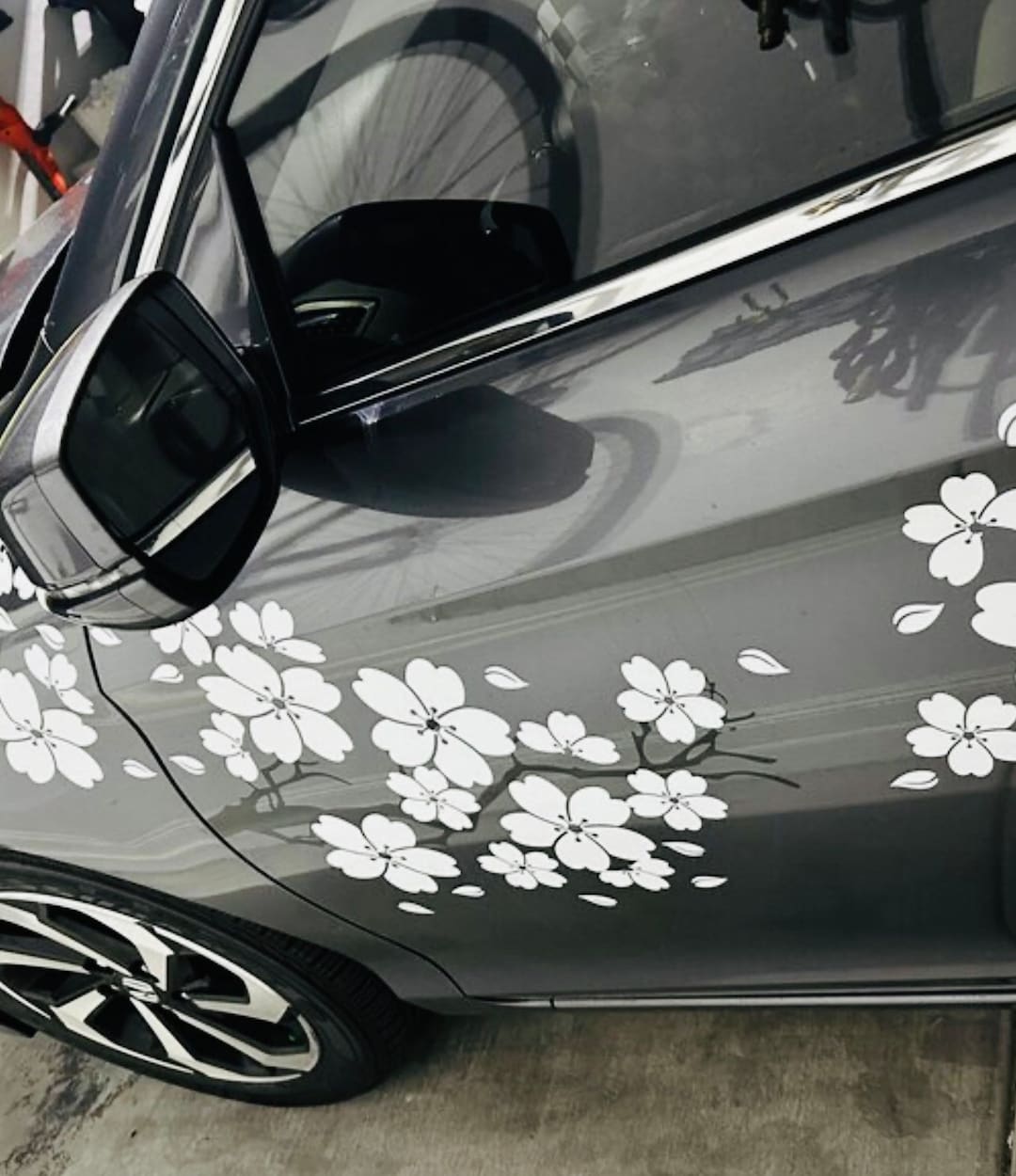 Cherry Blossom Branch Car Decal – Sakura Flower JDM Graphics - Etsy