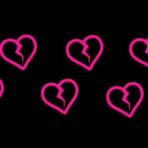 Broken Heart Outline Pack - Sadboyz decal- Sadgirlz- Bumper Sticker- window decals- wall decals- laptop