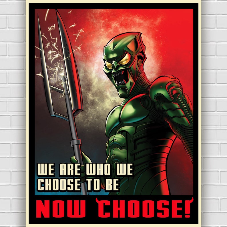 Grüner Kobold Sam Raimi Spiderman SpiderManFilm MCU Etsy.de