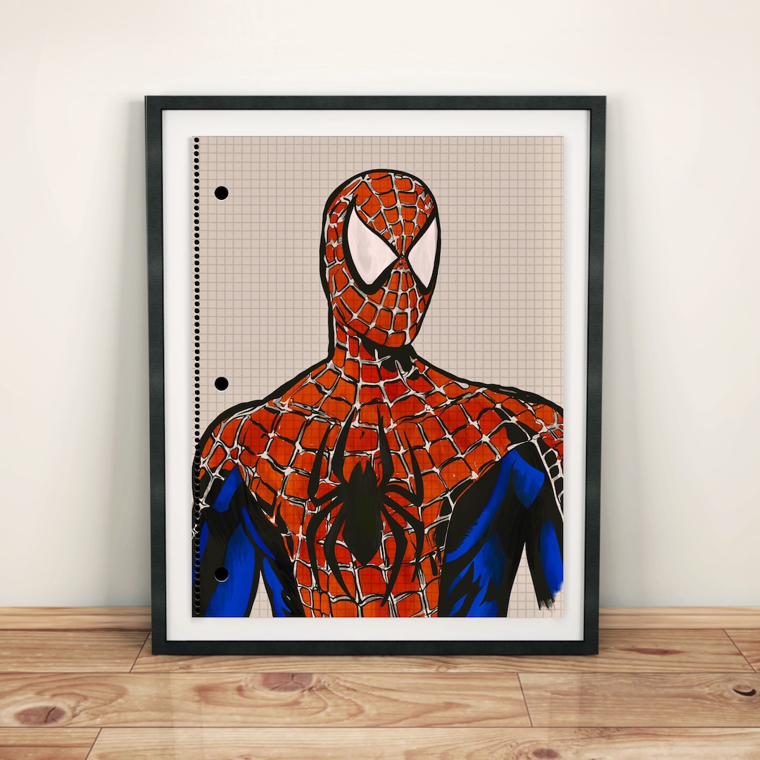 Spider Man Movie Sam Raimi Spiderman Newspaper Poster Print Spider-man