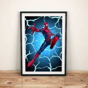 Poster Bubble Spider-Man The Amazing Spiderman Matte Finish Paper Poster  Print (Multicolor)PB-5102 : : Home & Kitchen