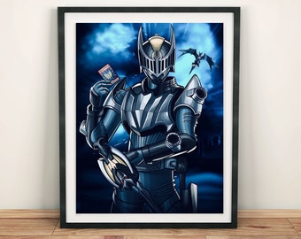 Kamen Rider Knight | Tokusatsu | Anime Poster