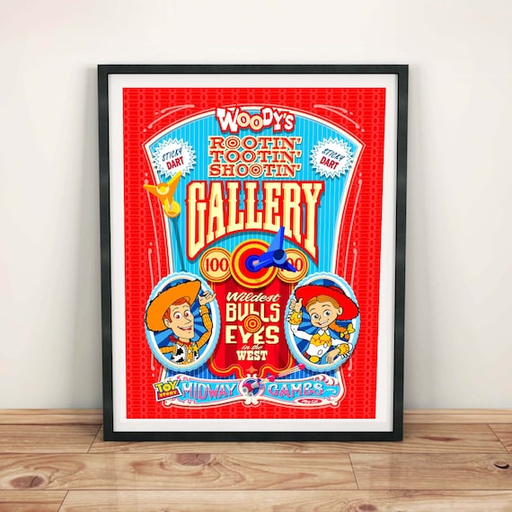 Toy Story Posters | Set of 5 |MIDWAY MANIA GAMES - Etsy