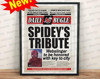 Sam Raimi Spider-Man Newspaper Poster Print: Daily Bugle