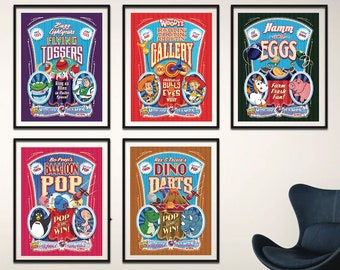Toy Story  Posters | Set of 5 |MIDWAY MANIA GAMES