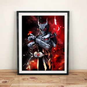 Kamen Rider ZX Print 11x17 - Etsy