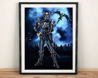 Kamen Rider Knight | Tokusatsu | Anime Poster