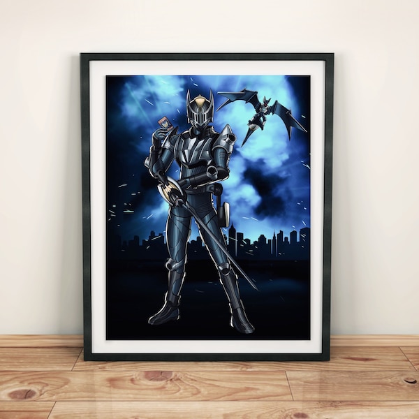 Kamen Rider Knight | Tokusatsu | Anime Poster