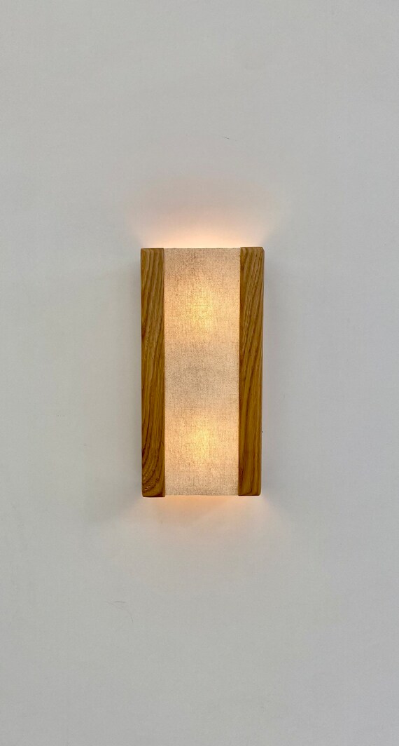 Wall wood lamp deals