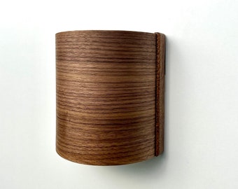 Wall lamp. Oak wall lamp. Wooden wall lamp. Fabric wall lamp. Wall lights. Wandlamp.  ecological material. ecological shipping.