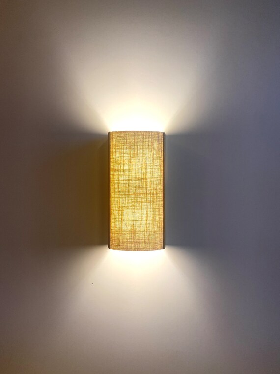 Wooden wall lamp sale shades