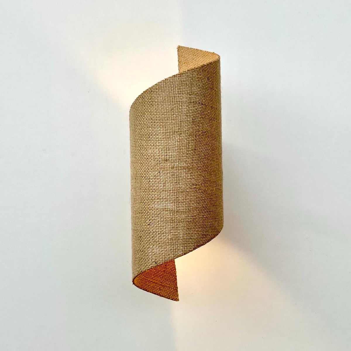 Handcrafted Oak Wall Lamp With Spiral Rattan Shade – Natural Elegance & Warm Lighting for Modern, Rustic, or Boho Spaces. Sconce.wall Light. - Etsy
