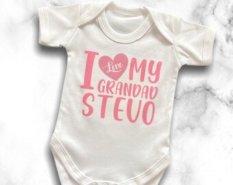 i love my grandma baby clothes uk