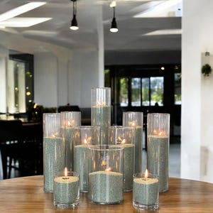 Sand Wax EMERALD Wedding Kerzensand candle /2.2lbs-19.84lbs/1kg-9 kg
