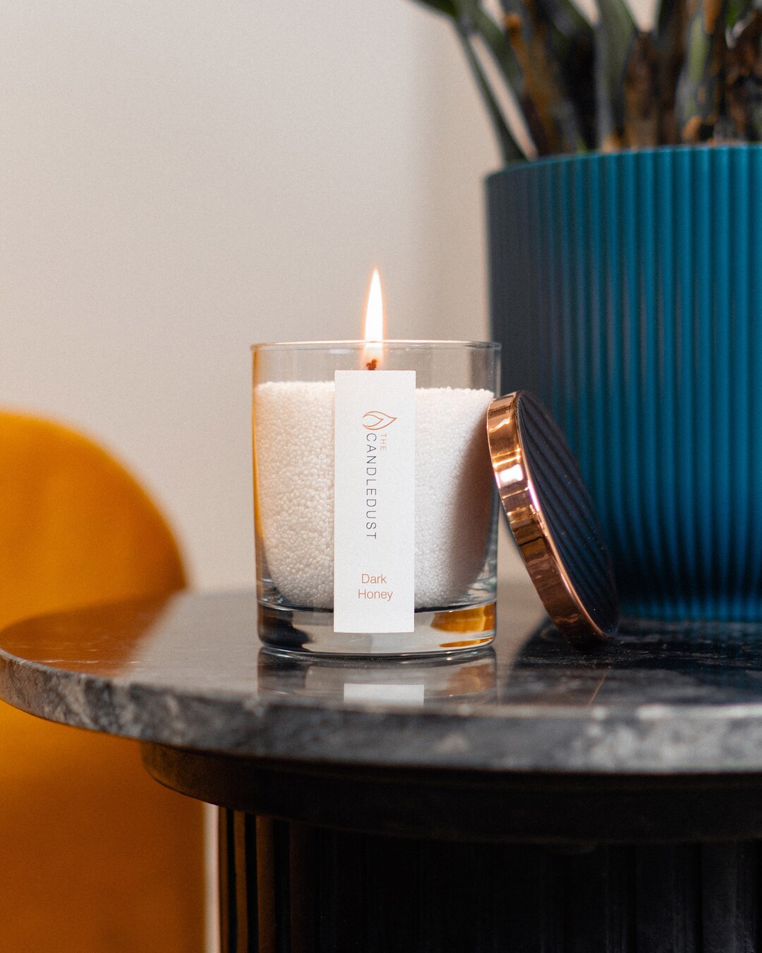 CANDLE POWDER in GLASSES 160g the Candledust Set of 2 Etsy