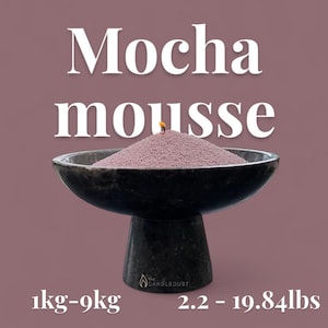 Mocha Mousse Candle Sand: Unscented Wedding Centerpiece, Event Decor