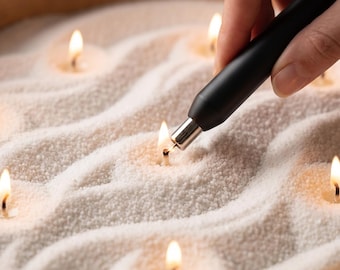 Ivory Candle Sand 3-9kg Bulk – Pearled Sand Wax with Wicks, Wedding Centerpiece Vase Filler, Granulated Candle for Events, DIY Candle Refill
