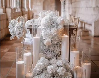 Bulk Candle Sand Wax White – Wedding Centerpiece Vase Filler