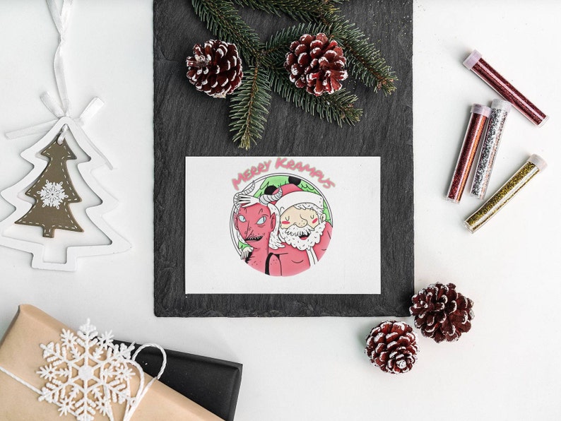 Download Krampus Print Xmas Clip-art Design Festive SVG Christmas ...
