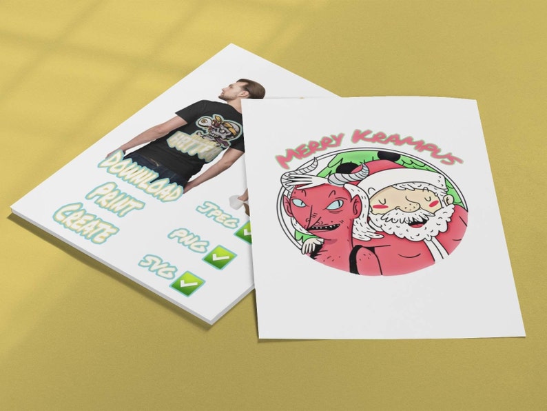 Download Krampus Print Xmas Clip-art Design Festive SVG Christmas ...