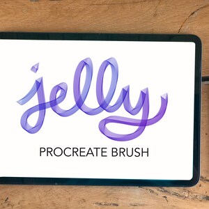 Jelly Brush | For Procreate on iPad | INSTANT DIGITAL DOWNLOAD