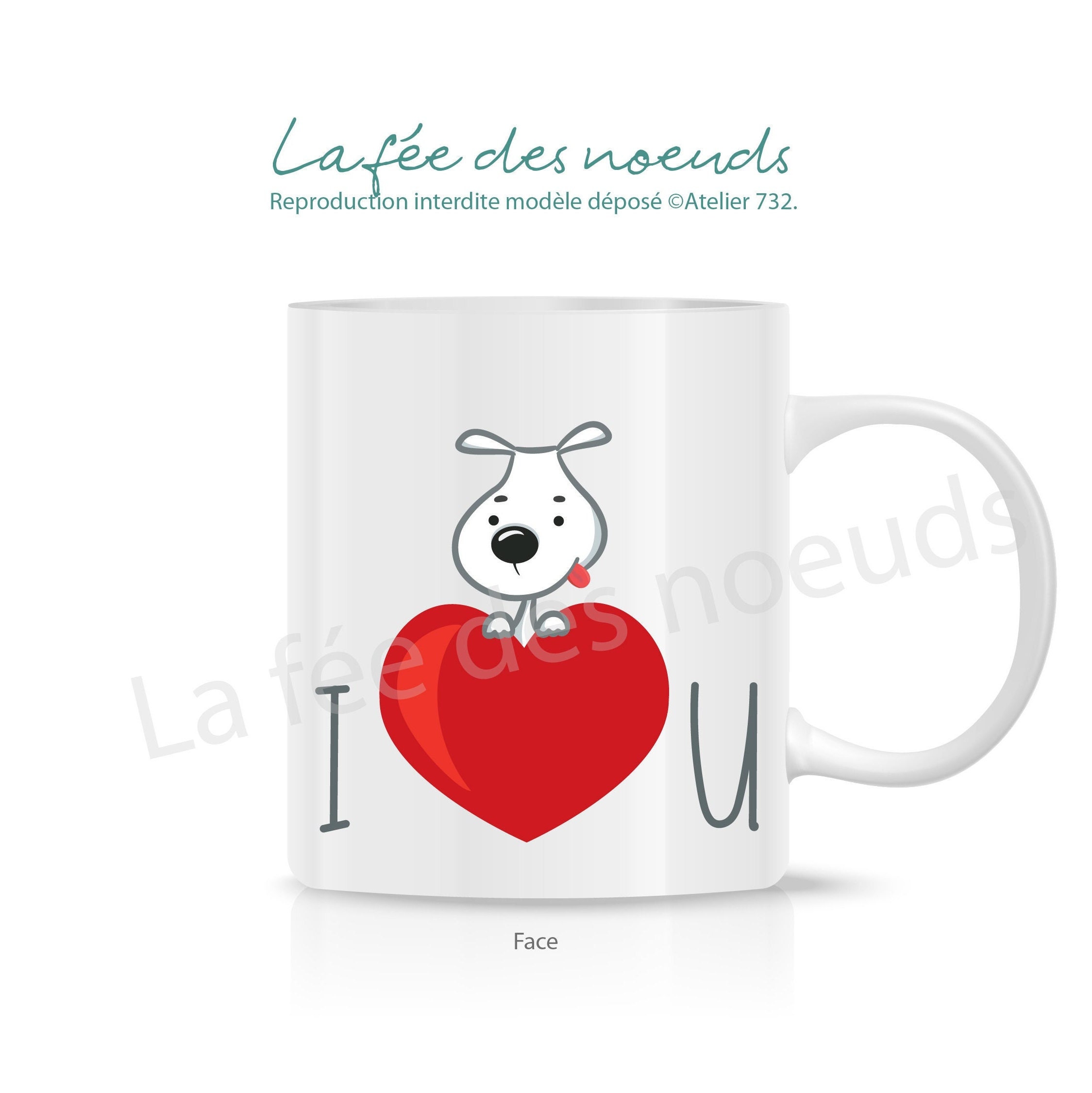 Mug Love Saint Valentin Amour Snoopies Ballon