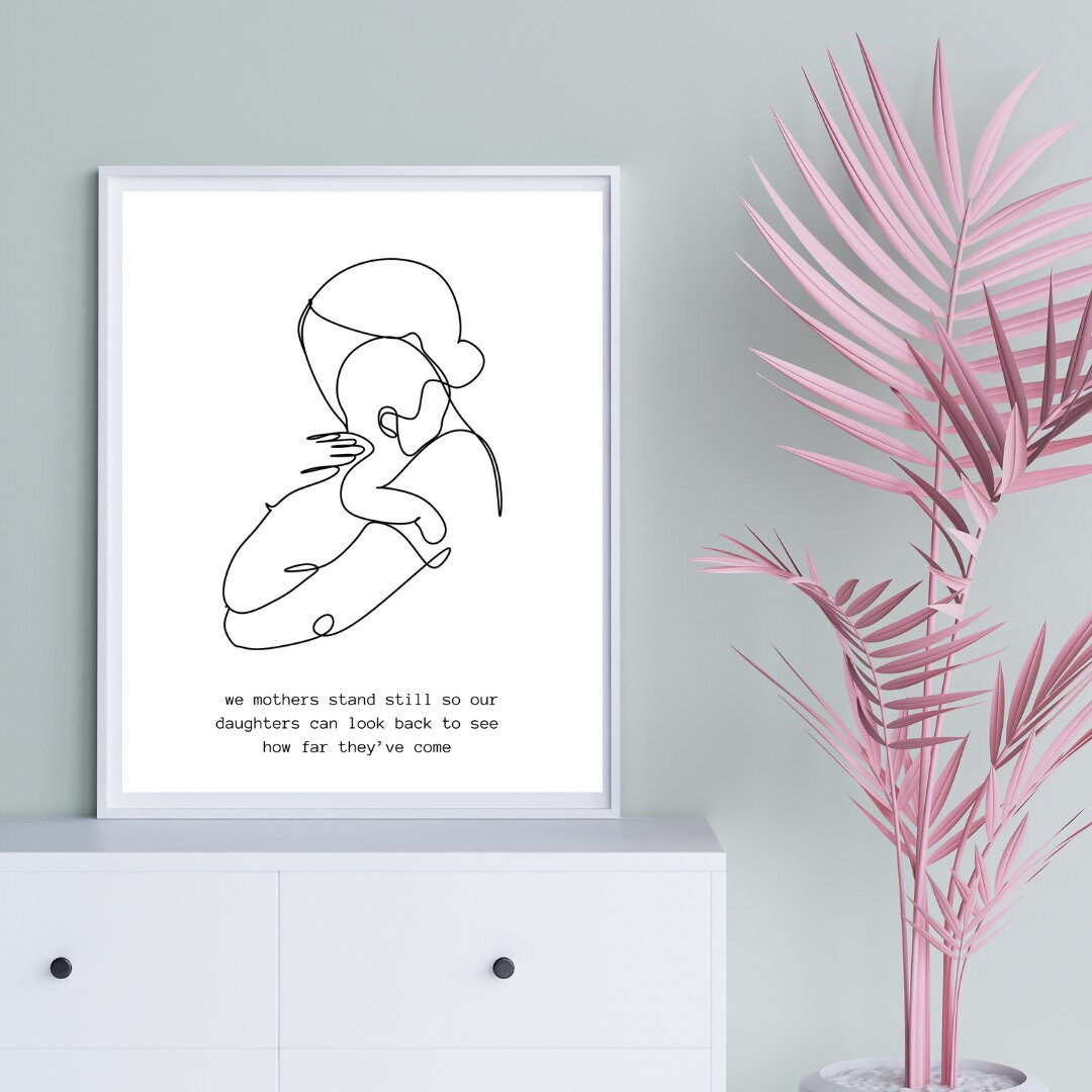 Barbie Movie Quotes, Barbie Digital Download Poster, Mother Daughter Quotes, Motherhood Print