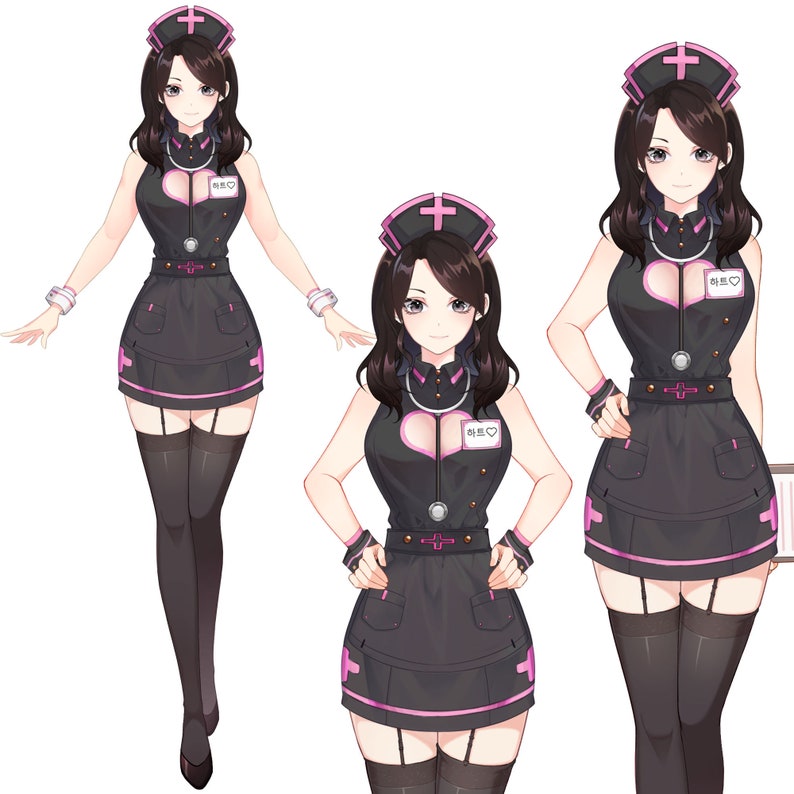 Vtuber Commission Super Fine Video Full Body Live2d Sample Etsy