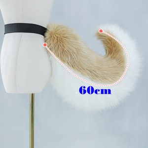 Fursuit custom short tail dog type tail costume kemono fursuit commission cosplay costume Magic at Comic Cons Game Expos image 2