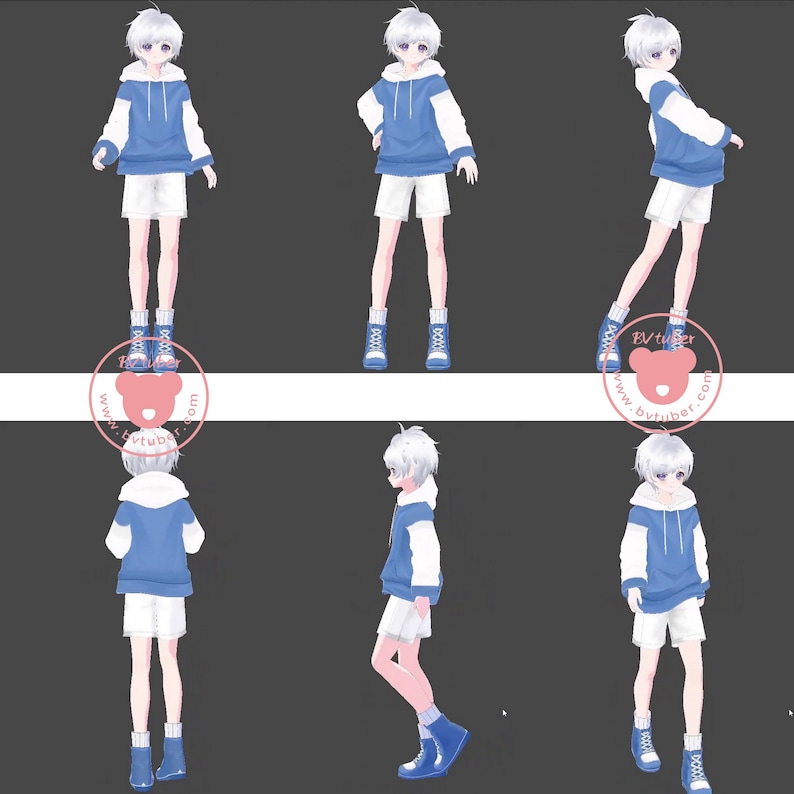 vtuber model commission 3d