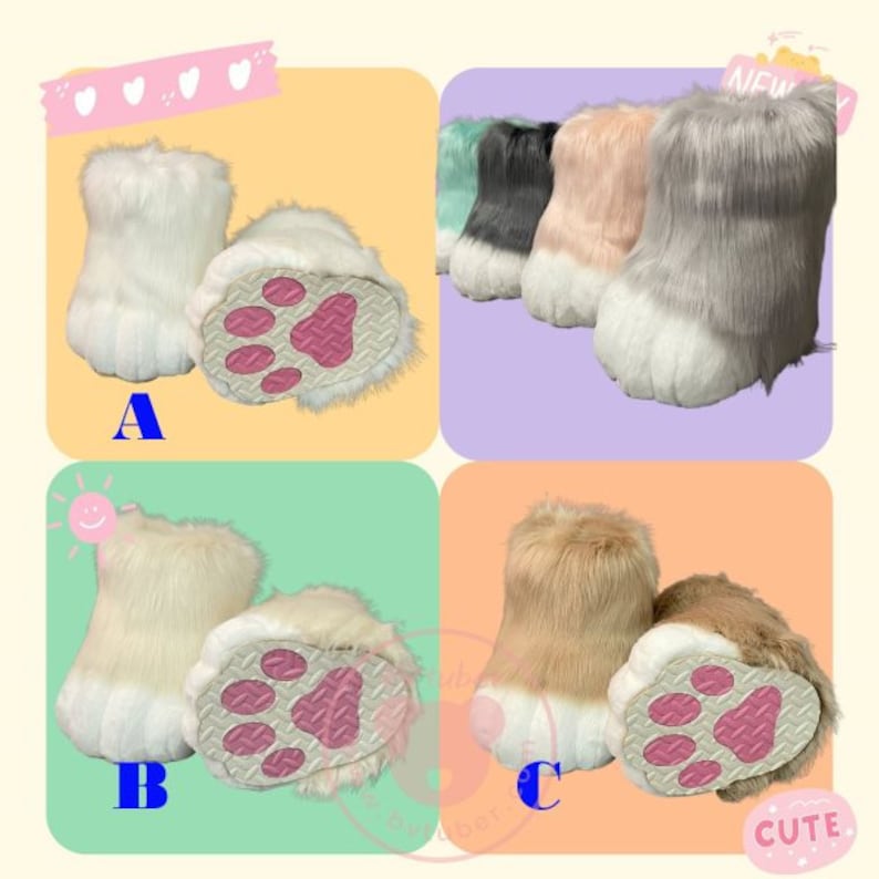 fursuit hand paws