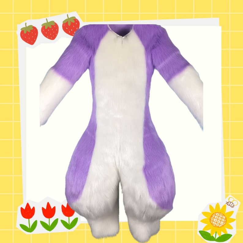 Custom fursuit body costume kemono fursuit commission cosplay costume Magic at Comic Cons Game Expos Full body A pattern