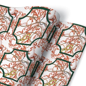 Ethnic Pattern Furniture Veneer, Self Adhesive, Waterproof Sticker, Furniture Sticker, Self Adhesive Foil, Furniture Decals