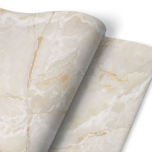 Marble Imitation Furniture Veneer, Self Adhesive, Waterproof Sticker, Furniture Sticker, Self Adhesive Foil, Furniture Decals