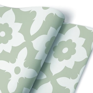 Arabian Flower Furniture Veneer, Self Adhesive, Waterproof Sticker, Furniture Sticker, Self Adhesive Foil, Furniture Decals