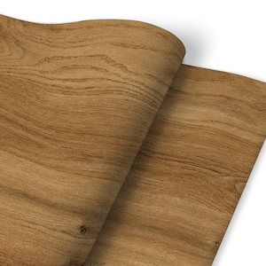 Rustic Oak Furniture Veneer, Self Adhesive, Waterproof Sticker, Furniture Sticker, Self Adhesive Foil, Furniture Decals