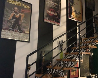 10 Streifen von Stair Riser - abstrakte dekorative, wiederablösbare Aufkleber für Treppen und Treppen, S#20