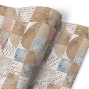 Retro Loft Classic Pattern Furniture Veneer, Self Adhesive, Waterproof Sticker, Furniture Sticker, Self Adhesive Foil, Furniture Decals