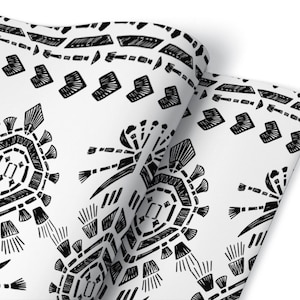 Ethnic Pattern Furniture Veneer, Self Adhesive, Waterproof Sticker, Furniture Sticker, Self Adhesive Foil, Furniture Decals