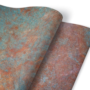 Old Rusted Metal Furniture Veneer, Self Adhesive, Waterproof Sticker, Furniture Sticker, Self Adhesive Foil, Furniture Decals