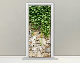 Efeu an der Wand Türbild selbstklebende Türfolie, selbstklebende Türfolie, selbstklebende Türfolie, selbstklebendes Wandbild, selbstklebende Türfolie, selbstklebende Türfolie, selbstklebende Türfolie, selbstklebende Tapete