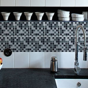 Backsplash Decal squares , Tile Decals, Tile Stickers, Traditional Tiles, Tiles for Kitchen, Kitchen Backsplash - PACK OF 24 T#67