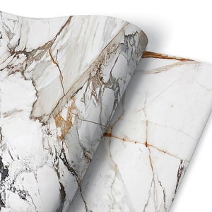 Cracked Marble Furniture Veneer, Self Adhesive, Waterproof Sticker, Furniture Sticker, Self Adhesive Foil, Furniture Decals