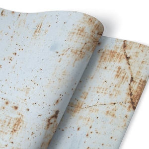 Texture Rust Sheet Metal Furniture Veneer, Self Adhesive, Waterproof Sticker, Furniture Sticker, Self Adhesive Foil, Furniture Decals