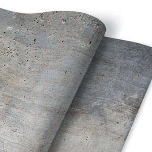 Old Concrete Wall Furniture Veneer, Self Adhesive, Waterproof Sticker, Furniture Sticker, Self Adhesive Foil, Furniture Decals