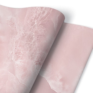 Pink Marble Furniture Veneer, Self Adhesive, Waterproof Sticker, Furniture Sticker, Self Adhesive Foil, Furniture Decals