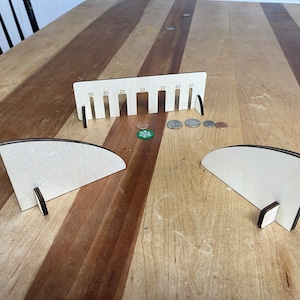Tafelblad Coin Rolling Game - SVG-bestanden