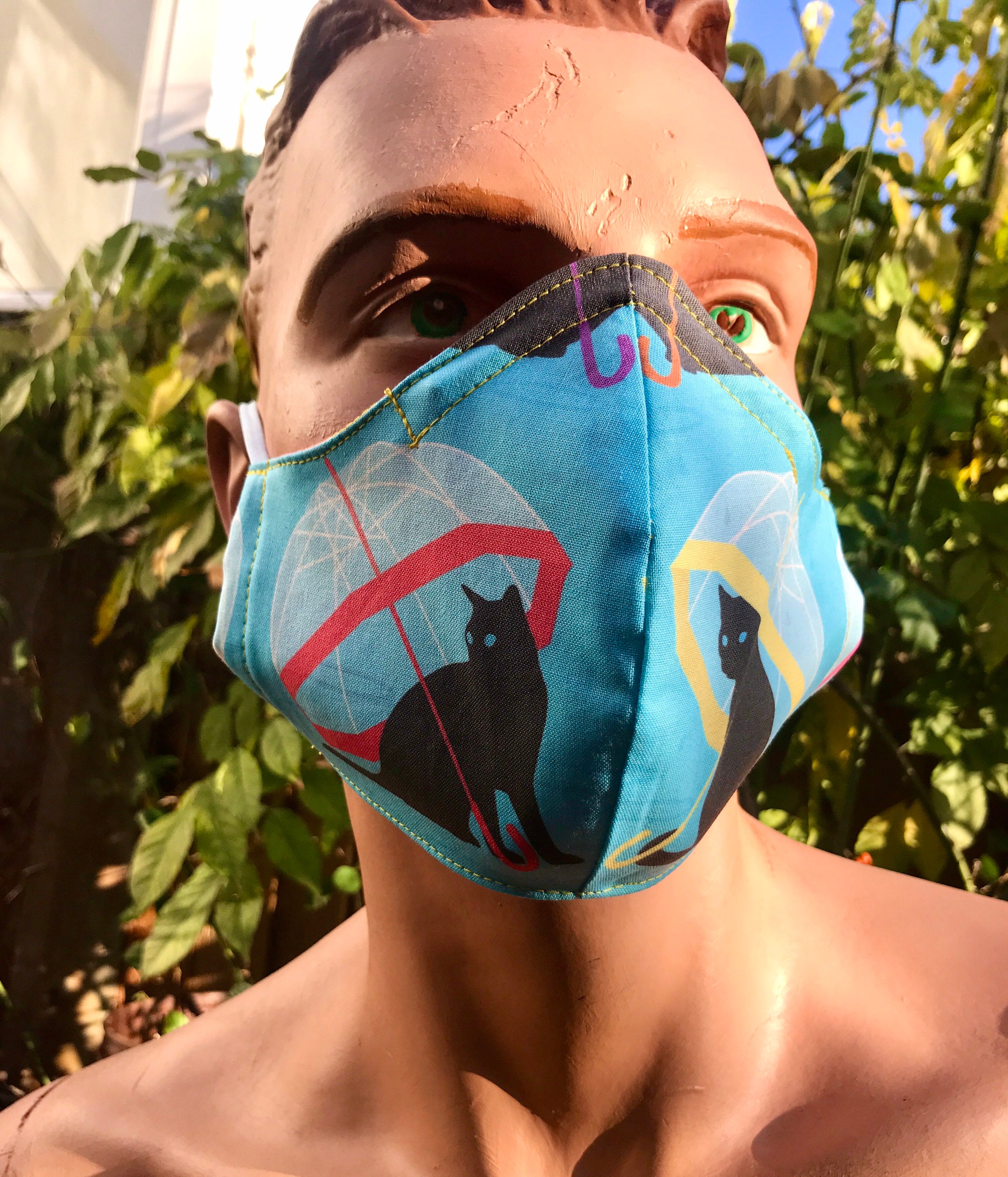 Cats raining rules face maskblack cats face maskcats Etsy